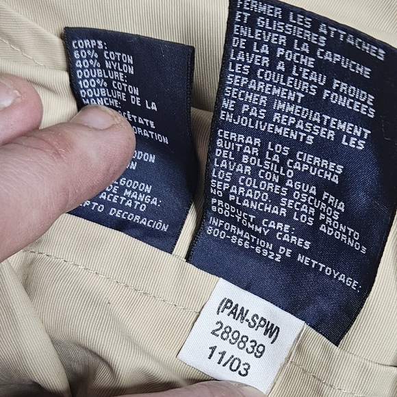 Vtg 2003 Tommy hilfiger | Nylon | Sailing Jacket | Roll hood - Picture 15 of 15